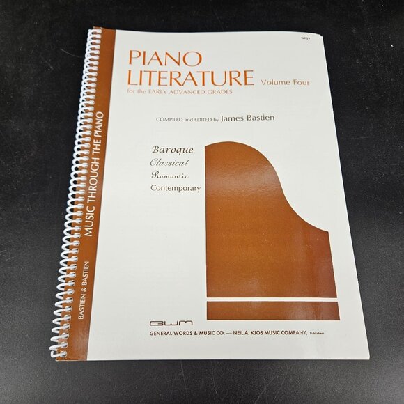 GWM Piano Lesson Sheet Music Literature Books Vol 2 -5 Lot 4 Beginner Intermedia - Picture 9 of 12